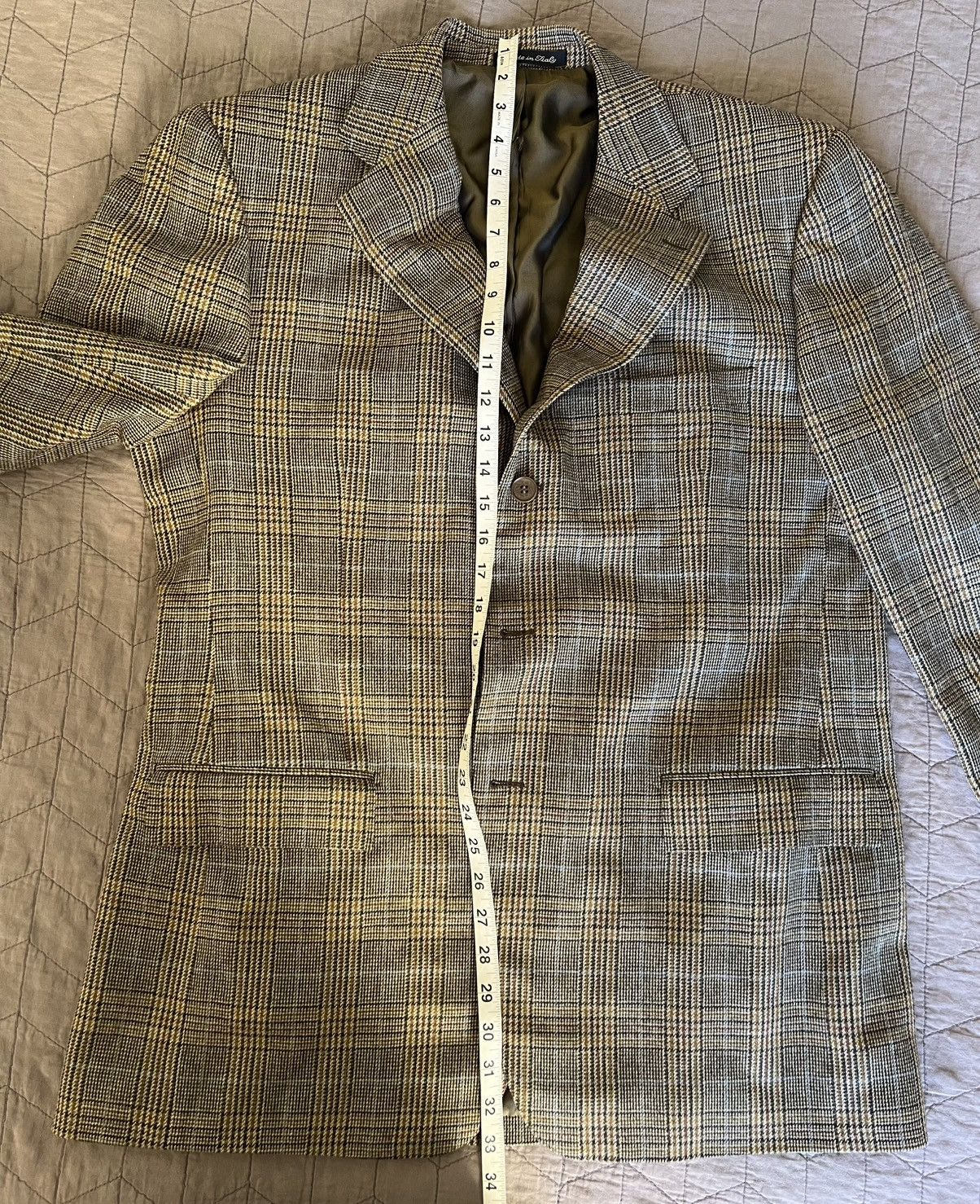 Faconnable Faconnable Men’s Wool/Cashmere Blazer 44R Size 44R - 11 Thumbnail