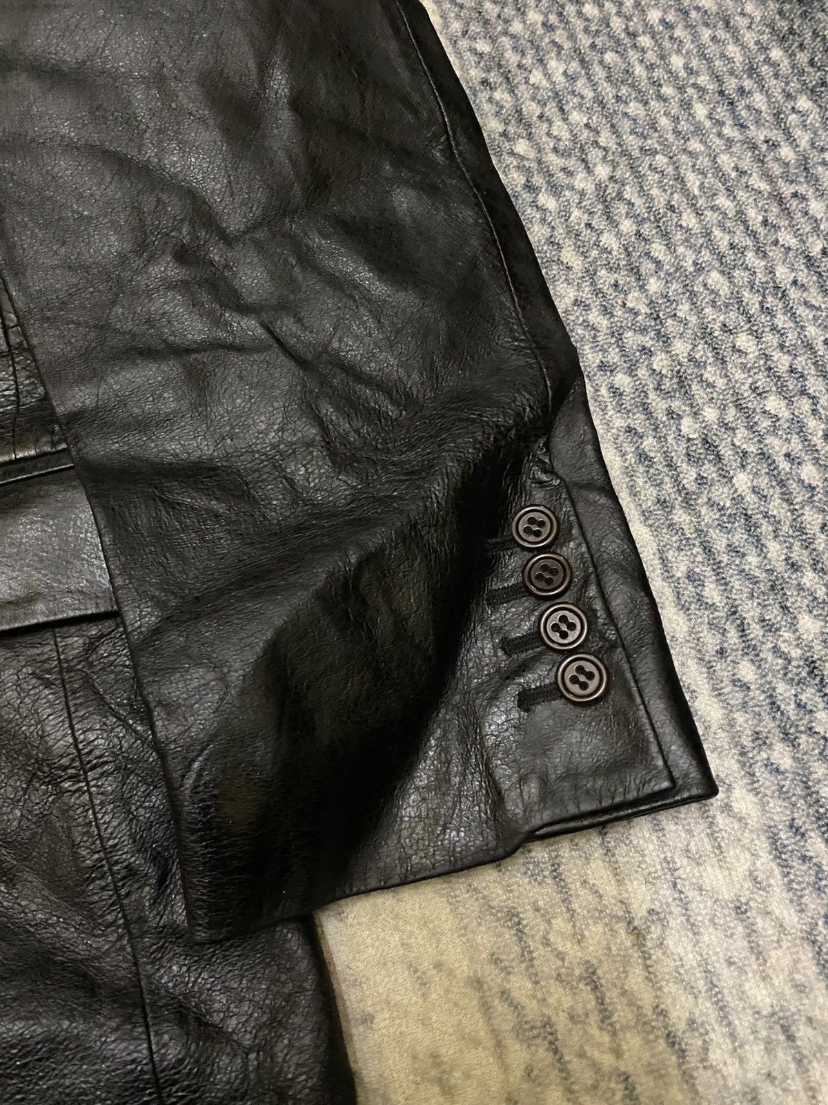 Genuine Leather × If Six Was Nine × Tornado Mart TORNADO MART PORK SKIN LEATHER JACKET Size US M / EU 48-50 / 2 - 6 Thumbnail