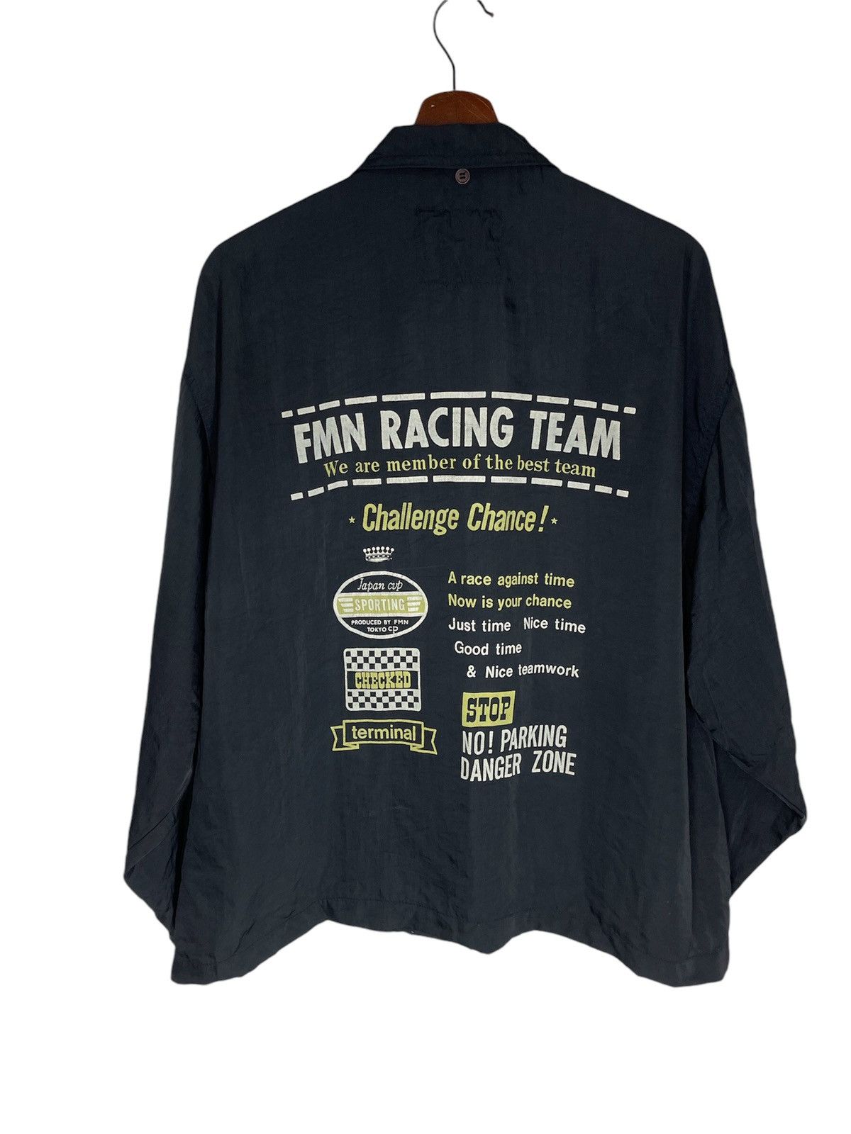 Japanese Brand × Vintage VINTAGE FMN RACING TEAM JAPAN MOTORSPORT Size US L / EU 52-54 / 3 - 1 Thumbnail