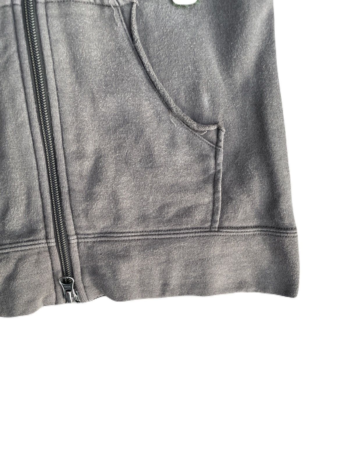 If Six Was Nine 2000s Calvinklein Japanese Style Slim-Fit Cropped Hoodie Y2K Size US XS / EU 42 / 0 - 6 Thumbnail