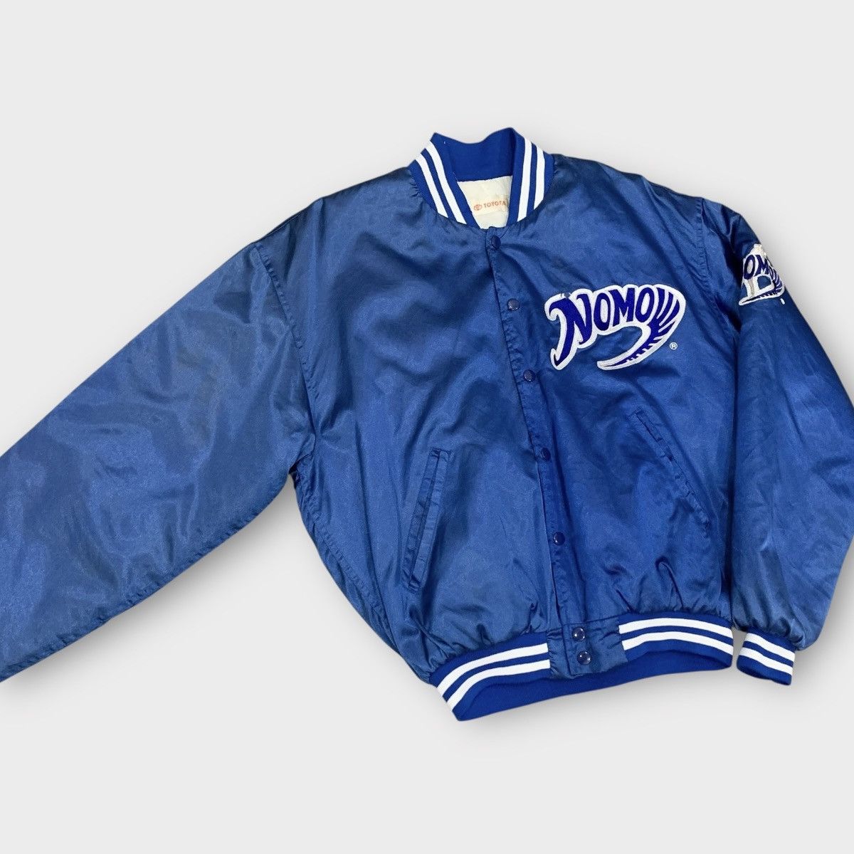 MLB VINTAGE 90s TOYOTA MLB DODGERS VARSITY JACKET BASEBALL Size US L / EU 52-54 / 3 - 6 Thumbnail