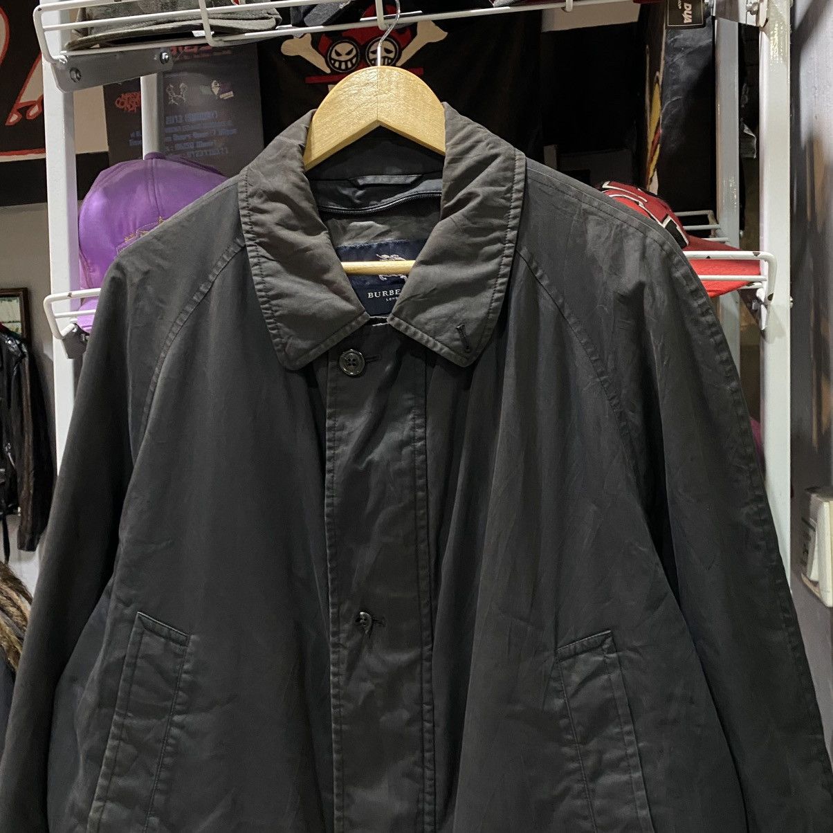 Burberry Burberry London Trench Coat Long Jacket Size US XL / EU 56 / 4 - 4 Thumbnail