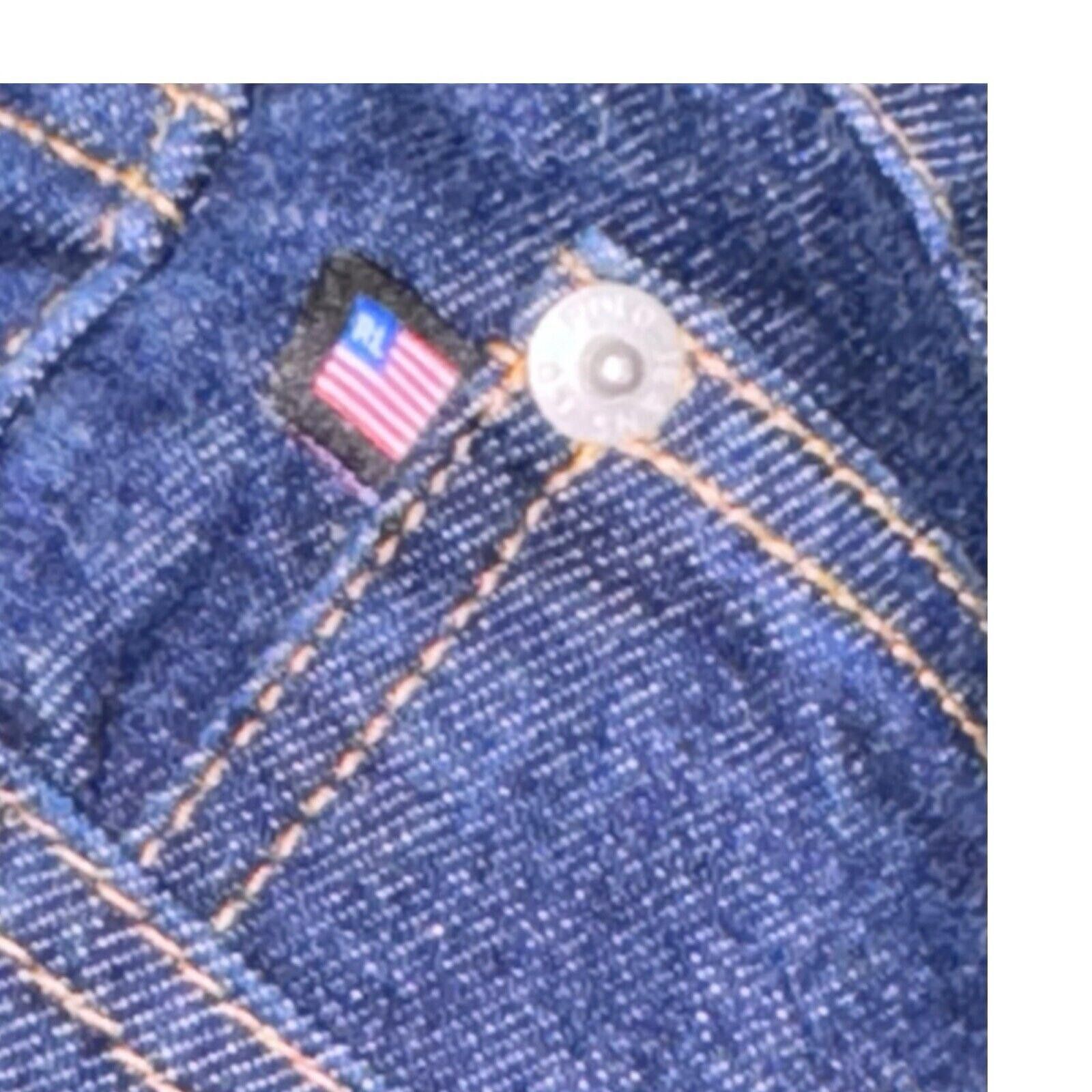 Polo Ralph Lauren Ralph Lauren Dark Wash Denim Blue Stretch Jeans Sz 14x31 Size 36" / US 14 / IT 50 - 7 Thumbnail