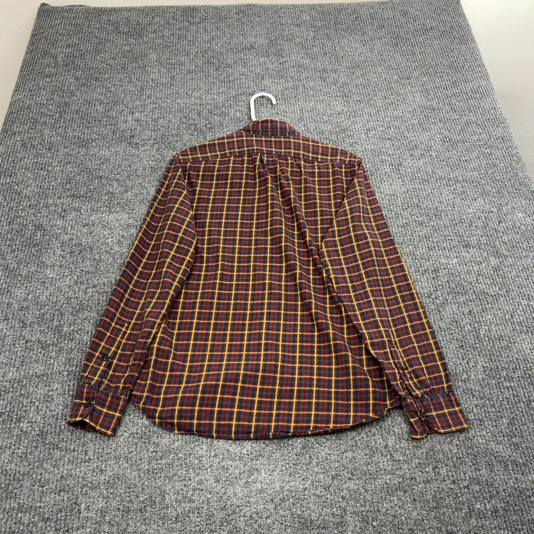 J.Crew J.CREW Button Down Mens S Multicolor Plaid Brushed Twill Slim Fit Casual Prep Shirt Size US S / EU 44-46 / 1 - 6 Thumbnail