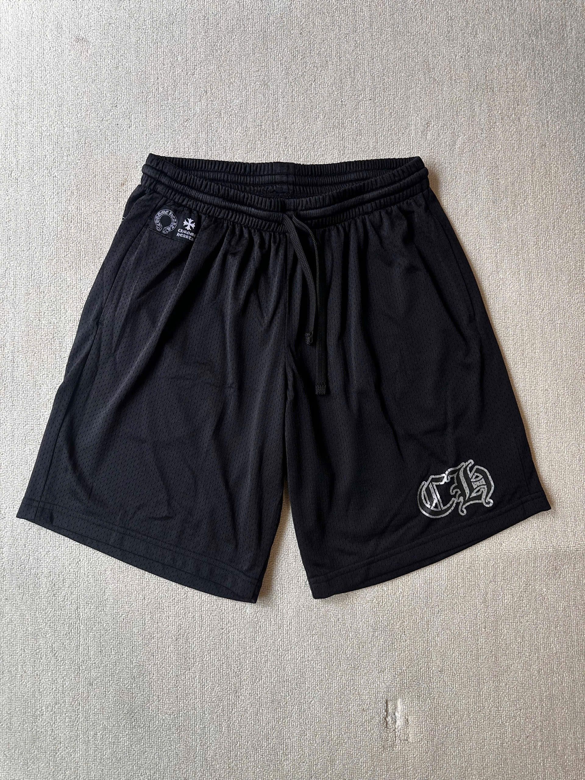 Chrome Hearts Chrome Heart mesh varsity shorts | Grailed