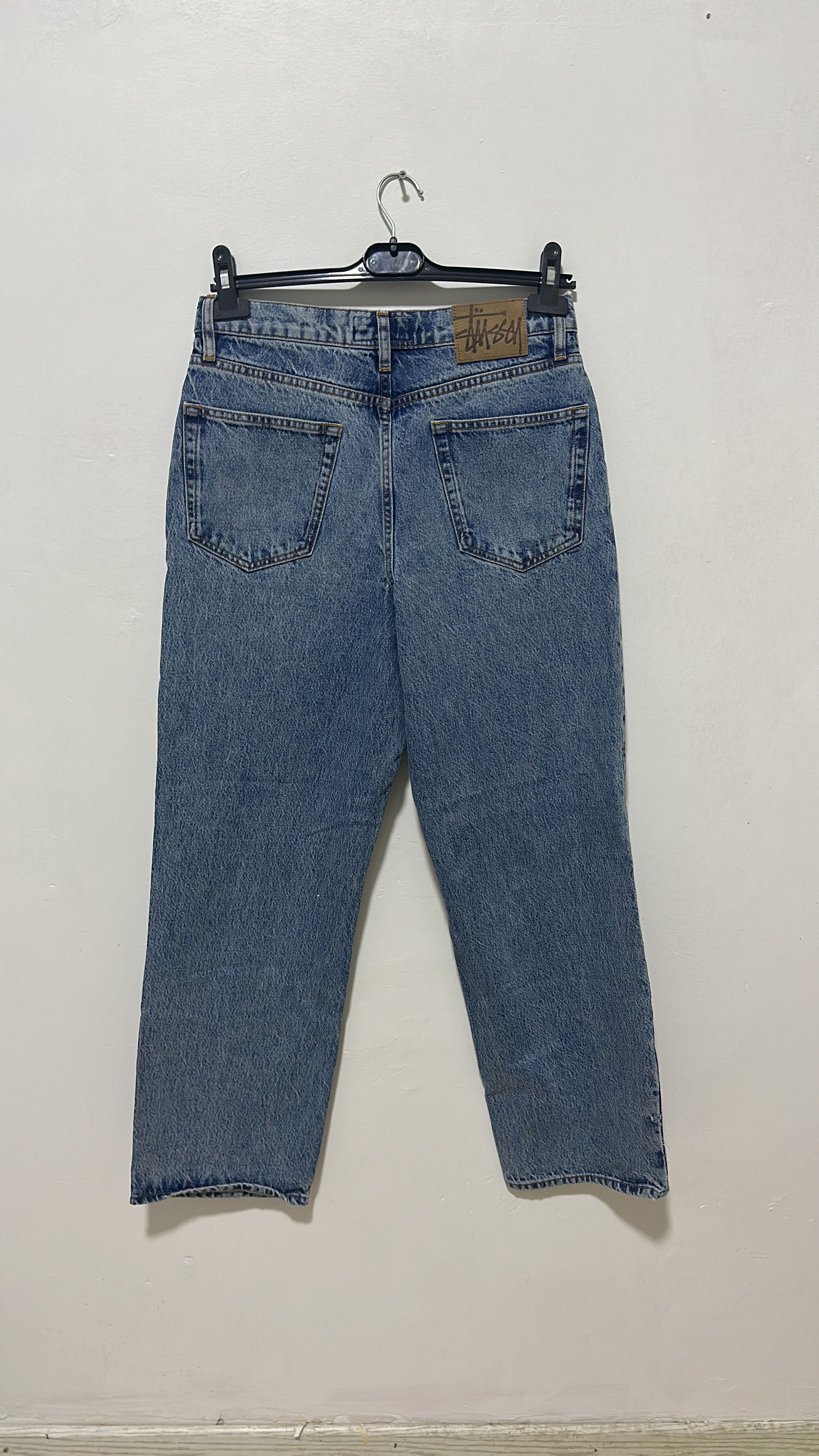 Stussy Stussy Big Ol Jean Denim Washed Blue Size 28 Size US 28 / EU 44 - 1 Thumbnail