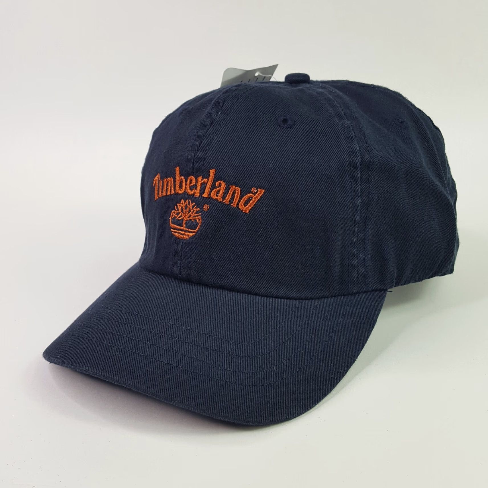 Timberland VINTAGE Timberland Hat Baseball Cap Fitted Navy Blue Y2K Outdoor Stretch Size Medium Adult Mens Size ONE SIZE - 3 Thumbnail