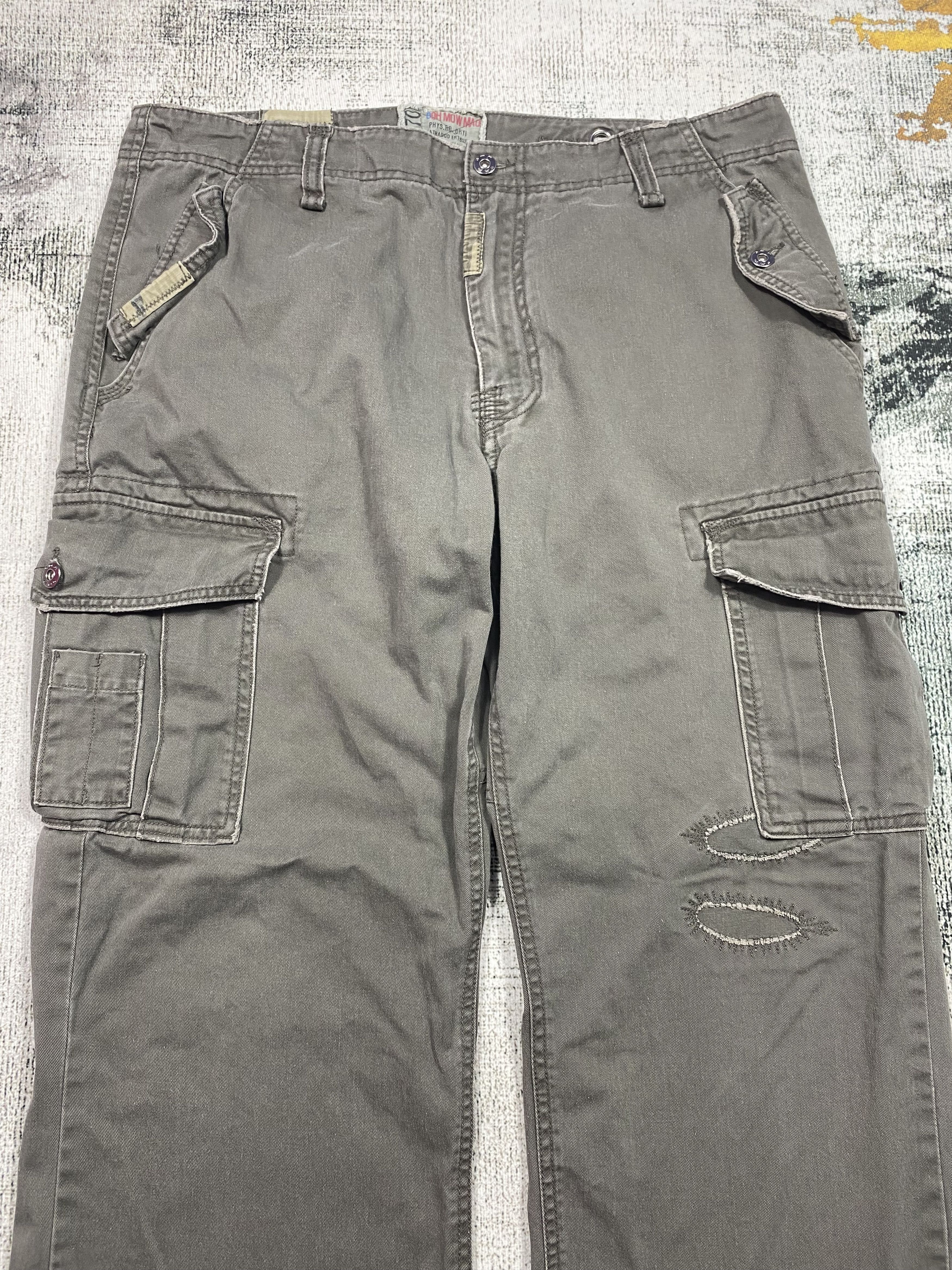 Japanese Brand Japanese Tactical Cargo Pants Multi Pocket 1970 Ohh Mow Mao Size US 36 / EU 52 - 3 Thumbnail