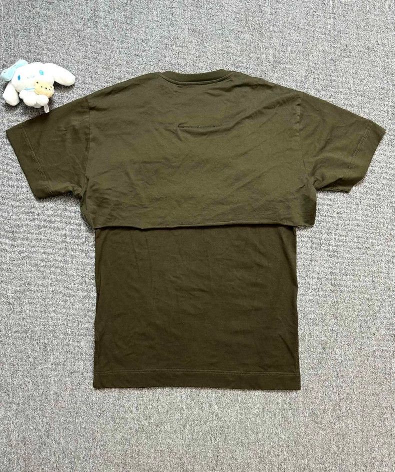 Givenchy Givenchy Military Green Logo Letter Printed Layered Fake T Size US M / EU 48-50 / 2 - 5 Thumbnail