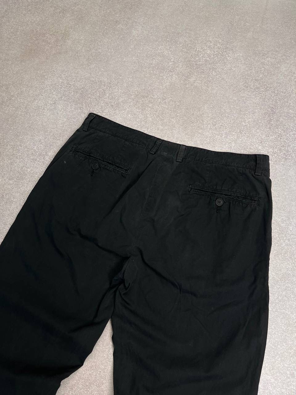 Dolce & Gabbana × Vintage Vintage Dolce&Gabbana Black Chino Suit Pants 34 Size US 34 / EU 50 - 3 Thumbnail