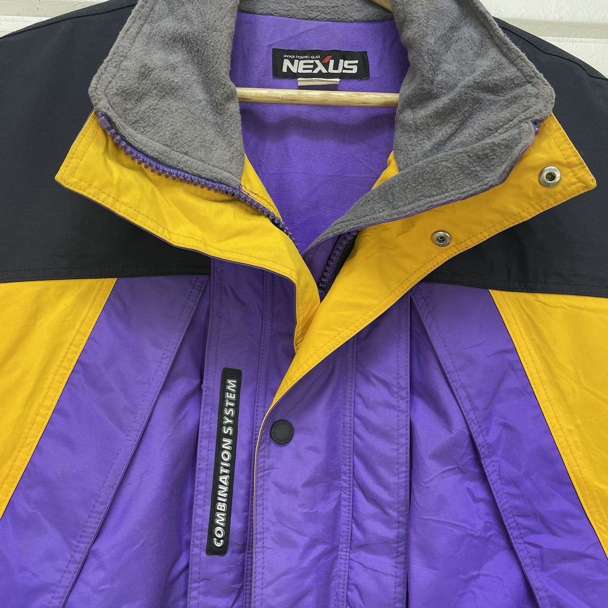 Japanese Brand × NEXUSVII 💥Vtg Japanese Brand Nexus X Shimano Colour Block Fishing Size US M / EU 48-50 / 2 - 5 Thumbnail