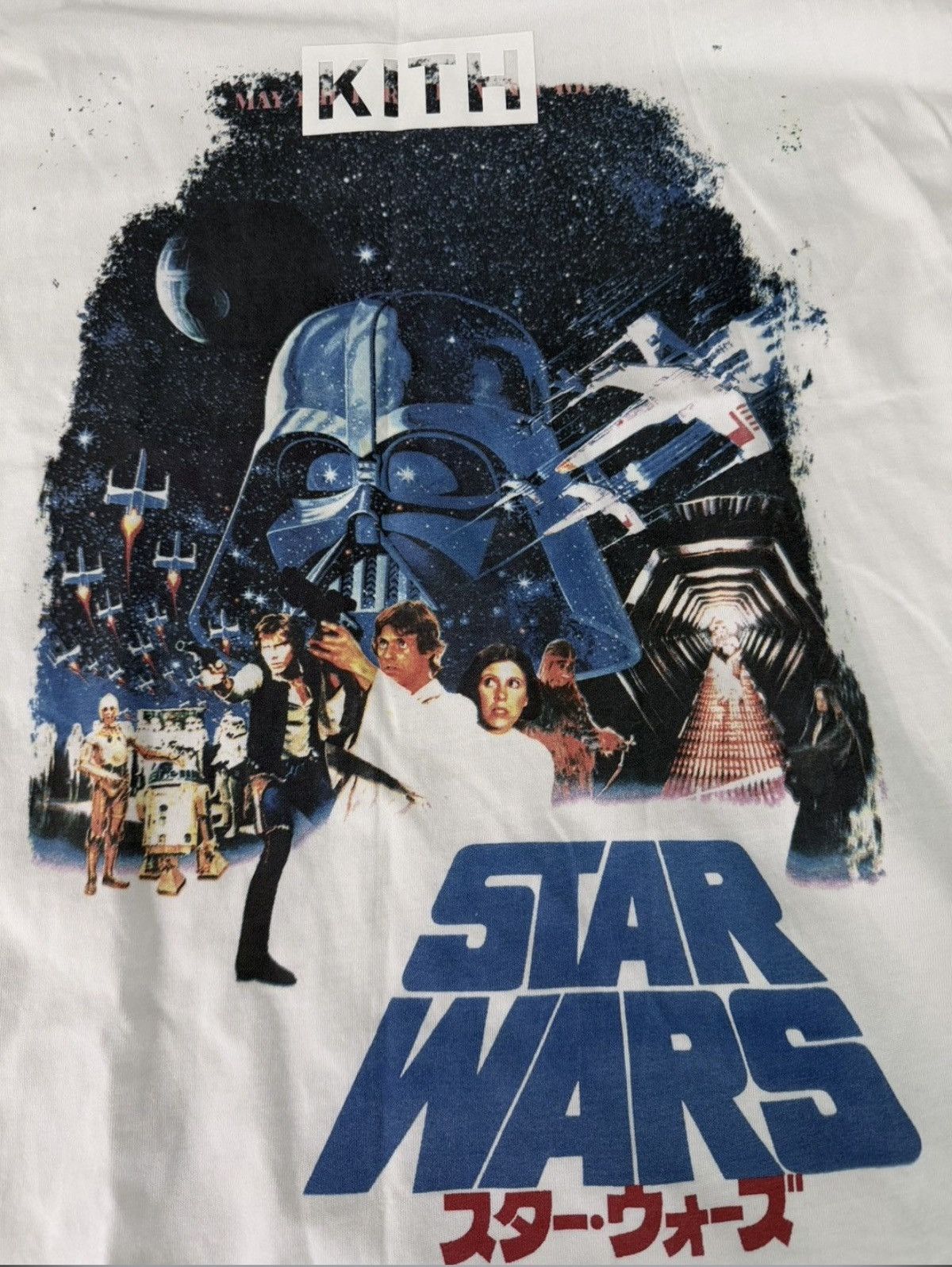 Kith Kith X Star Wars A New Hope Vintage Tee Size US L / EU 52-54 / 3 - 12 Thumbnail