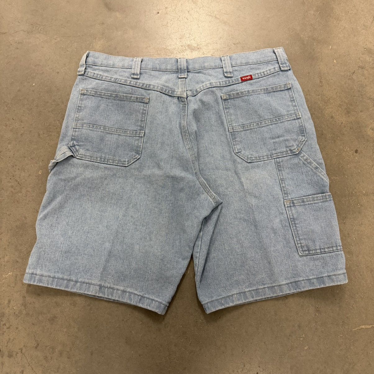 Wrangler Wrangler Denim Carpenter Shorts Workwear Utility Y2K Size US 38 / EU 54 - 2 Thumbnail
