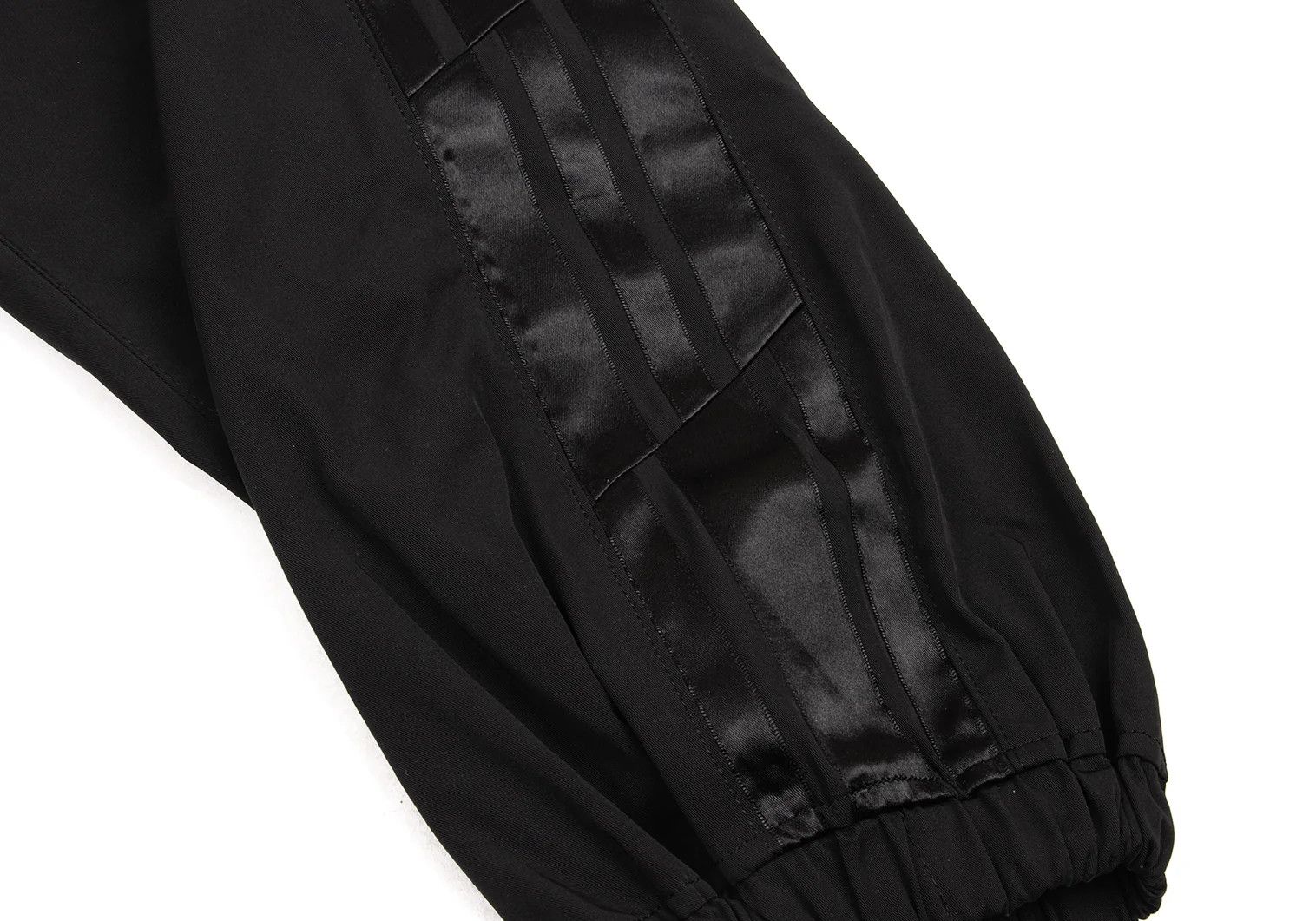 Junya Watanabe Side-Line Contrast Poly Pants in Black, Size M Size US 34 / EU 50 - 7 Thumbnail