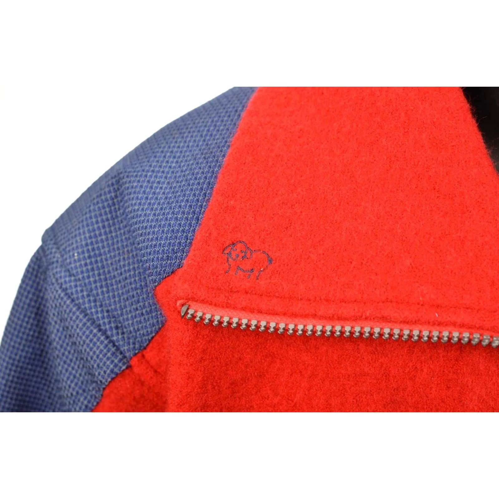 ORTOVOX Ortovox DDP Vintage Mens Red Pure New Wool Jacket L Size US L / EU 52-54 / 3 - 3 Thumbnail