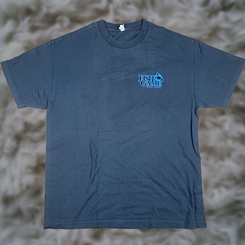 Vintage Allstyle Apparel Activewear Ono Hawaiian Deep Water Graphics T-Shirt Adults L Size US L / EU 52-54 / 3 - 1 Thumbnail