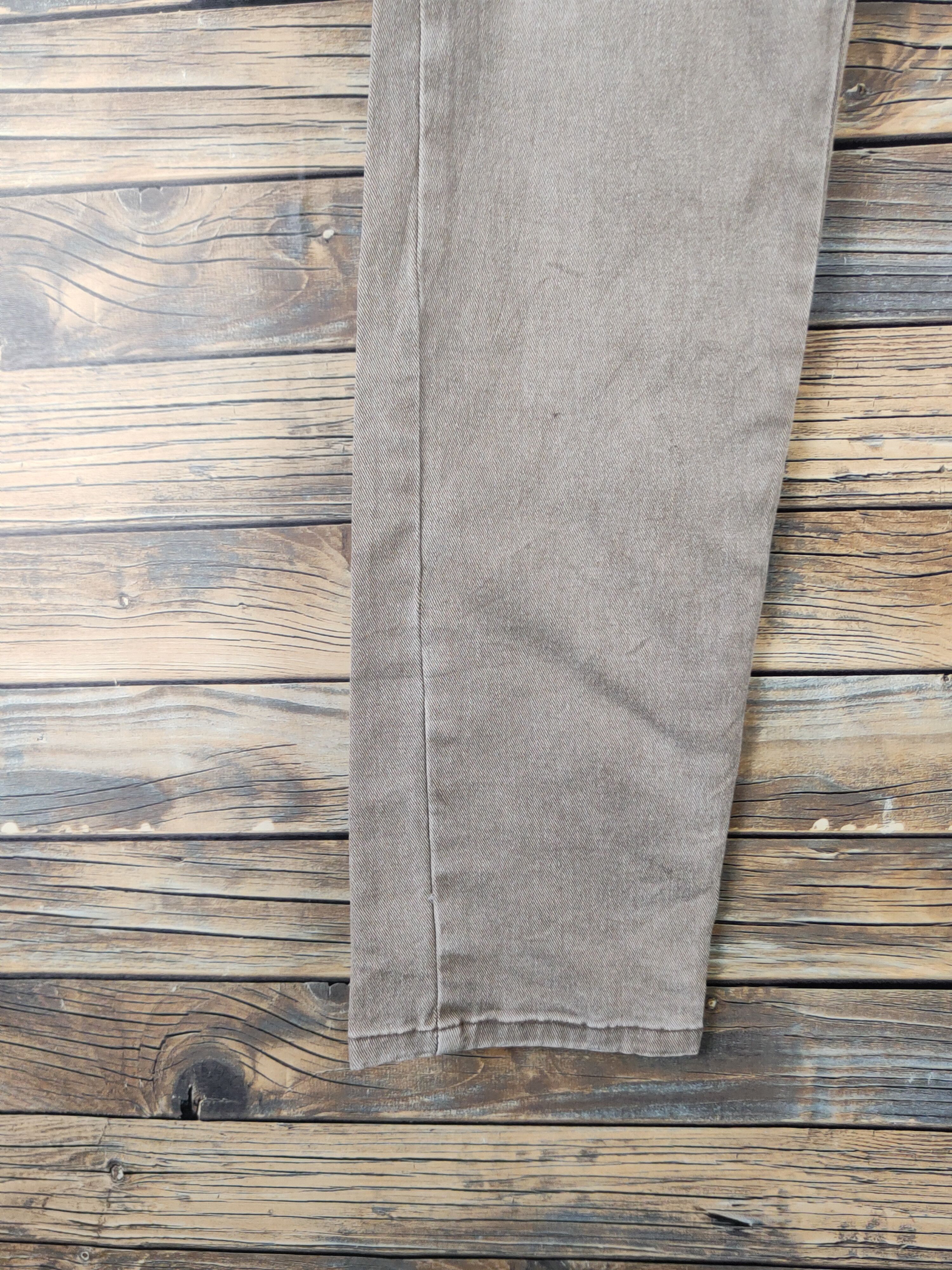 Japanese Brand DL Twist Olive Faded Multipocket Tactical Cargo Pants #278 Size 30" / US 8 / IT 44 - 4 Thumbnail