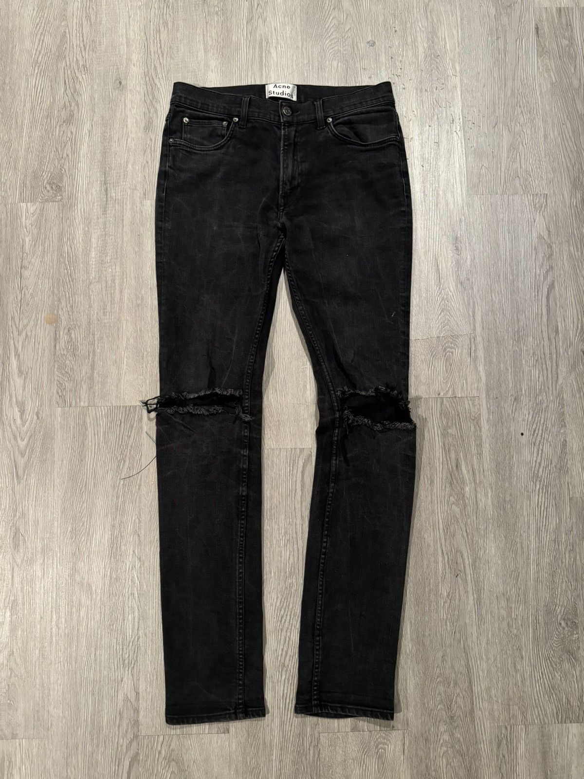 Acne Studio Denim w/ Knee Blowouts