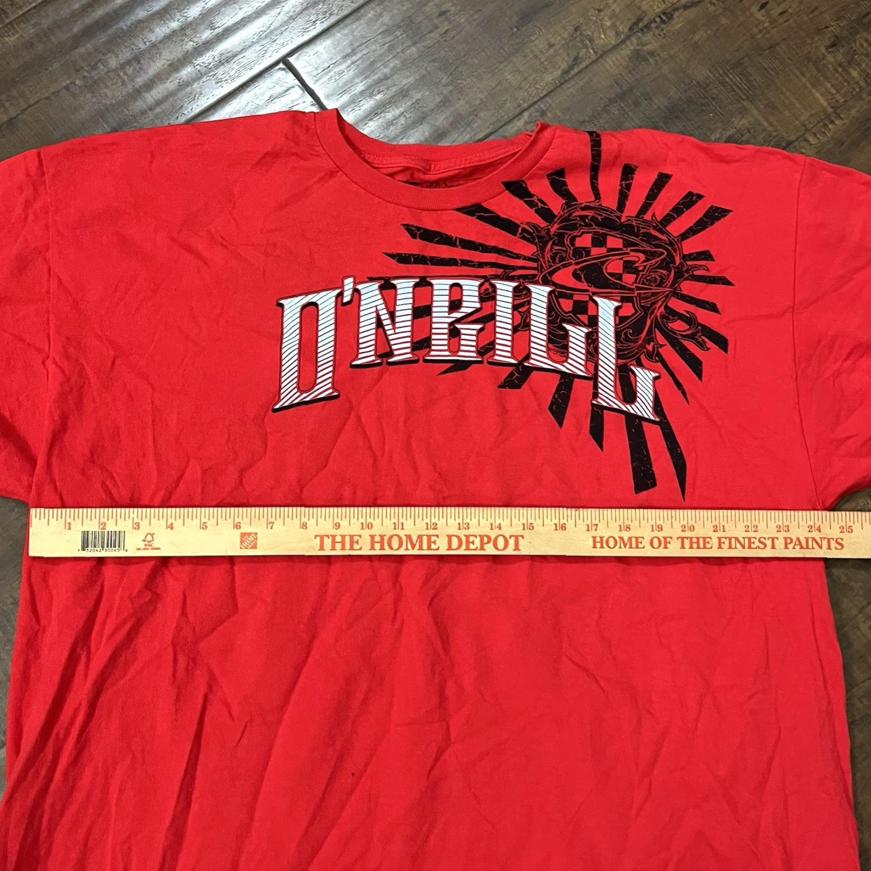 O'Neill VINTAGE O'Neill T-Shirt Mens Red 2XL Crew Neck Short Sleeve 90s Grunge Y2K Gothic Surf Affliction Goth Skate Timeframe: 90s, Y2K, Vintage Size US XXL / EU 58 / 5 - 5 Thumbnail