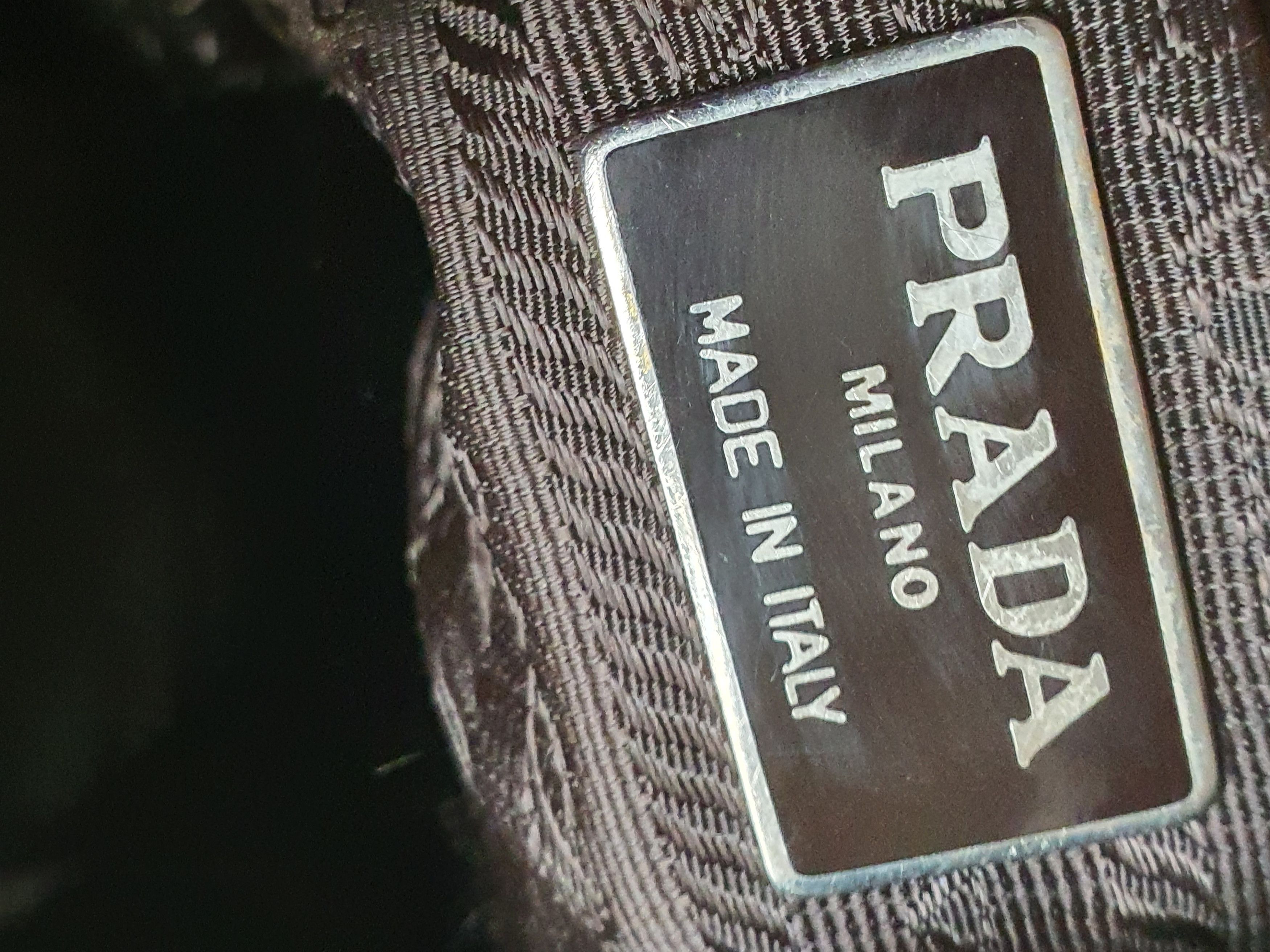 Prada Vintage Prada Nylon and Leather Mini Bucket Bag Size ONE SIZE - 12 Thumbnail