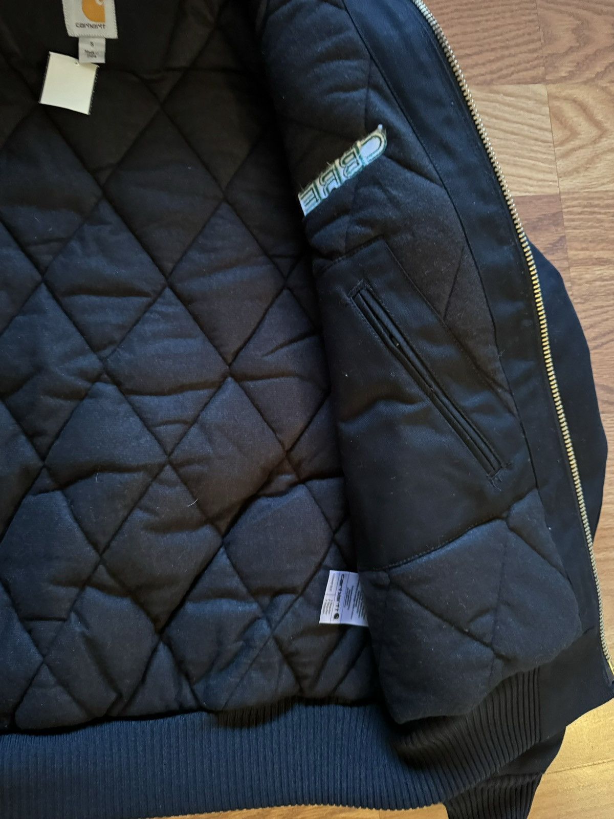 Carhartt Carhartt Hooded Black Jacket New Size US S / EU 44-46 / 1 - 7 Thumbnail