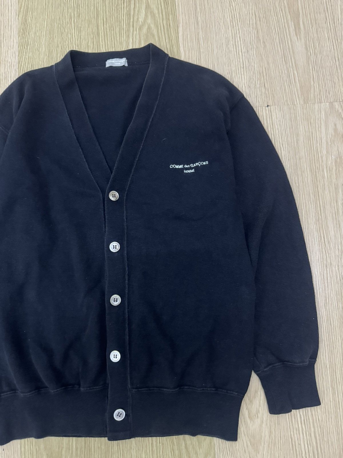 Comme des Garcons × Comme des Garcons Homme × Comme des Garcons Homme Plus AD 1989 Comme des garcons Home embroidered cardigan Size US M / EU 48-50 / 2 - 2 Thumbnail