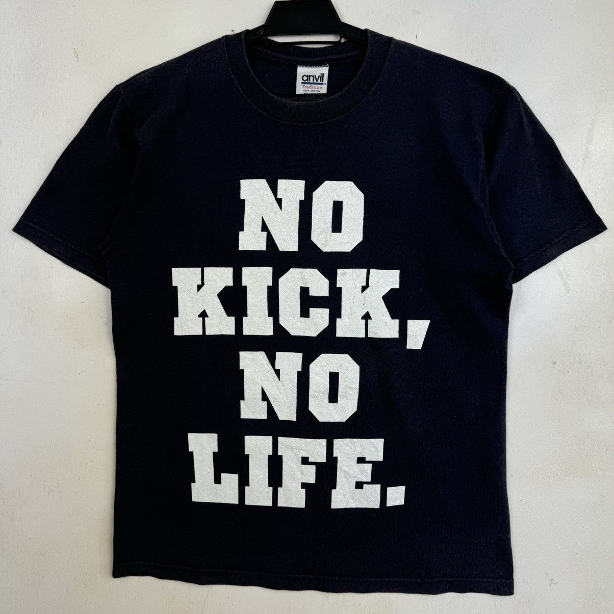 Anvil × Vintage Vintage 90s Riki Onodera Japanese Kickboxer Tshirt Size US S / EU 44-46 / 1 - 2 Thumbnail