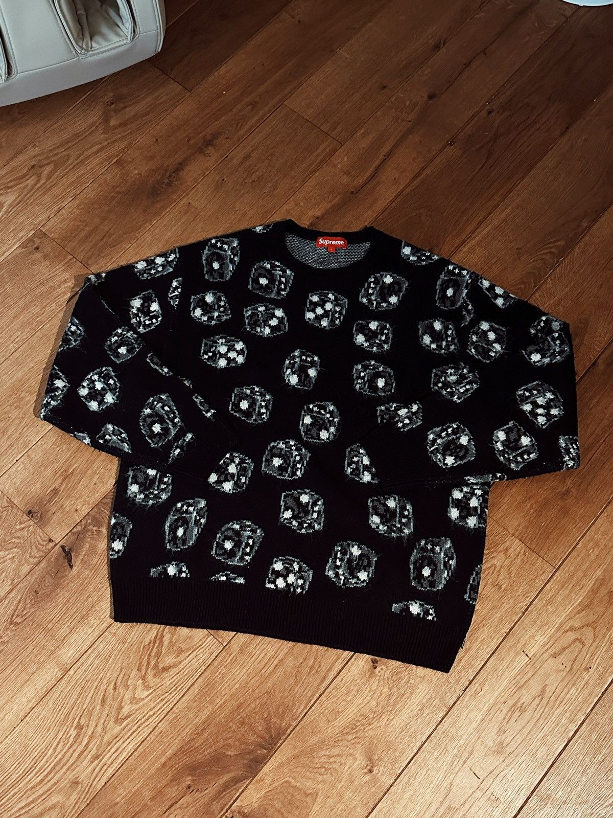 supreme ダイスニットM Dice Sweater FW22 Supreme ダイスニット