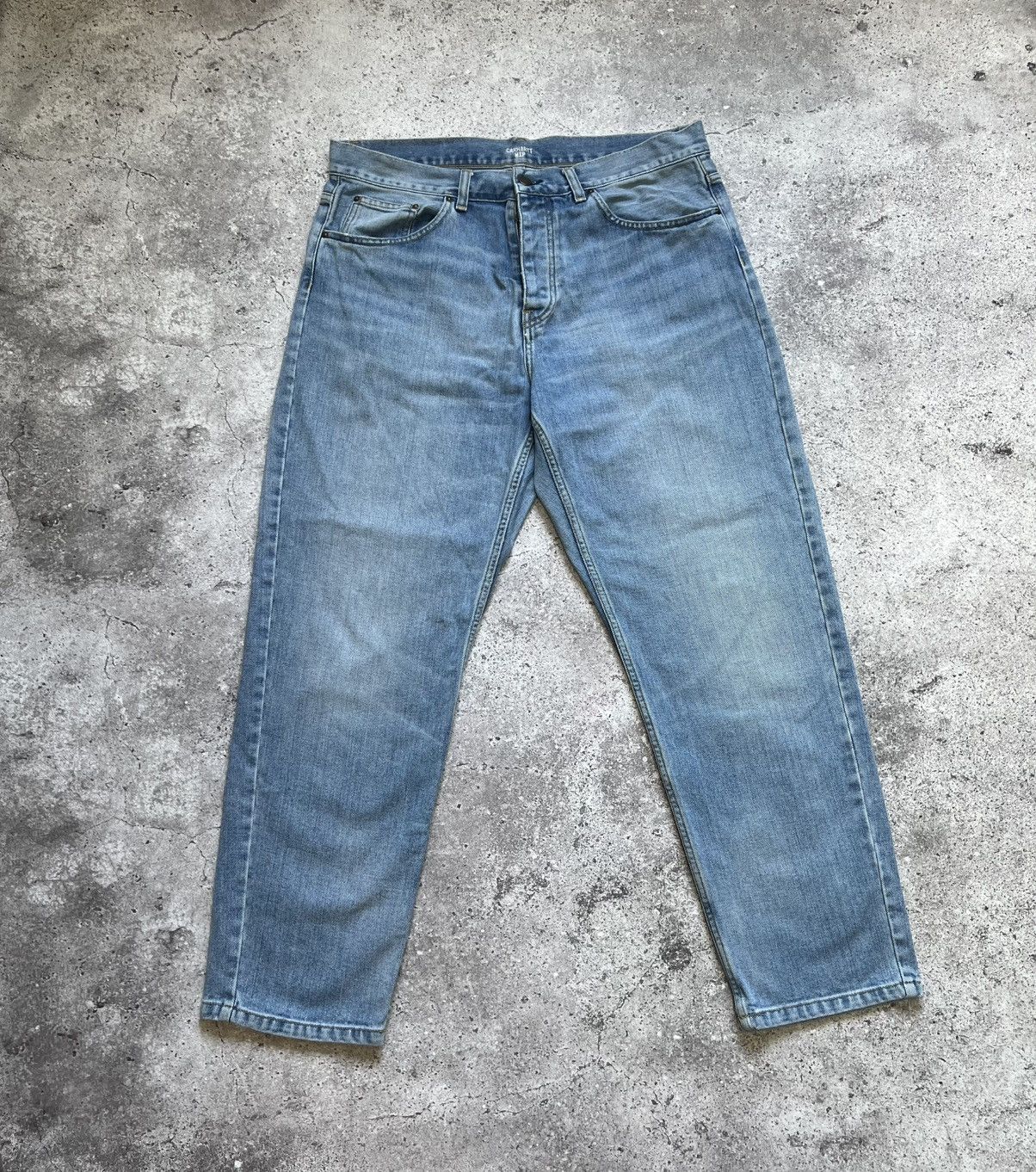 Carhartt Vintage 90s Carhartt Denim Pants Jeans Size US 34 / EU 50 - 9 Thumbnail
