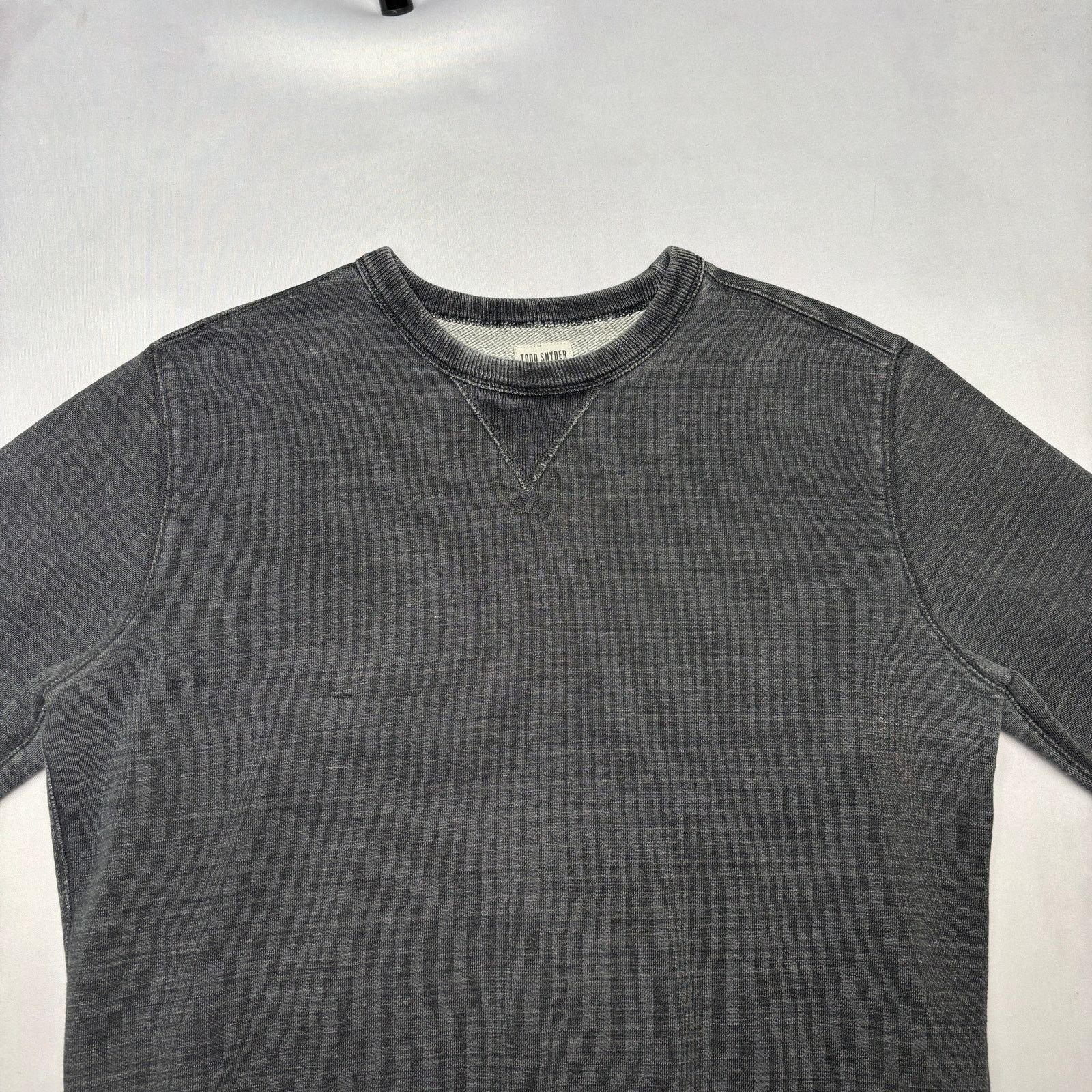 Todd Snyder Todd Snyder French Terry Pullover Single V Sweatshirt Mens M Size US M / EU 48-50 / 2 - 2 Thumbnail