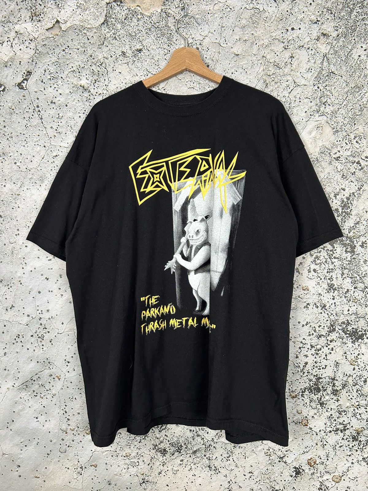 Band Tees Vintage External Black Metal Rock Band Tee Punk Goth Size US XXL / EU 58 / 5 - 1 Thumbnail