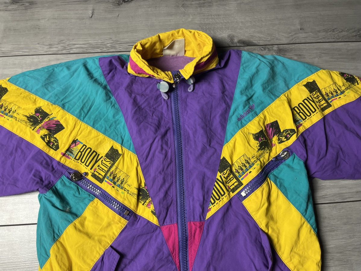 Adidas Vintage Adidas Body Surf Windbreaker jacket 80s size XL Size US XL / EU 56 / 4 - 3 Thumbnail