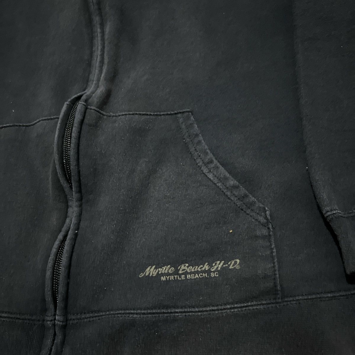 Harley Davidson × Vintage vintage y2k harley davidson zip up sweater Size US XL / EU 56 / 4 - 6 Thumbnail