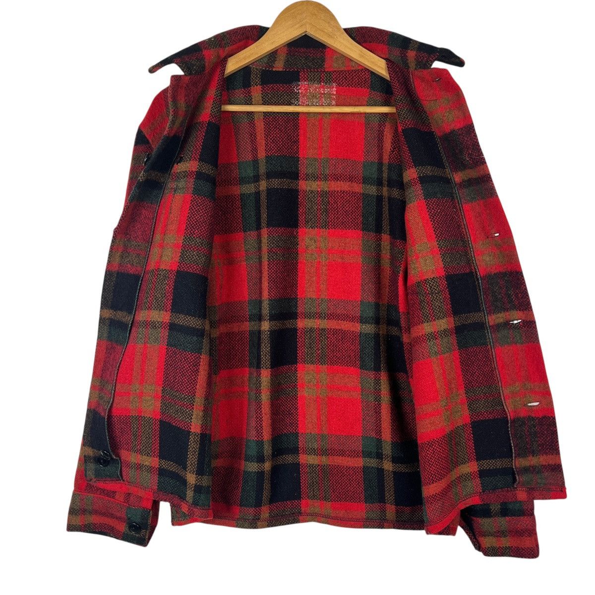 Vintage 50s Vintage wool plaid cpo shirt Jacket Size US M / EU 48-50 / 2 - 10 Thumbnail