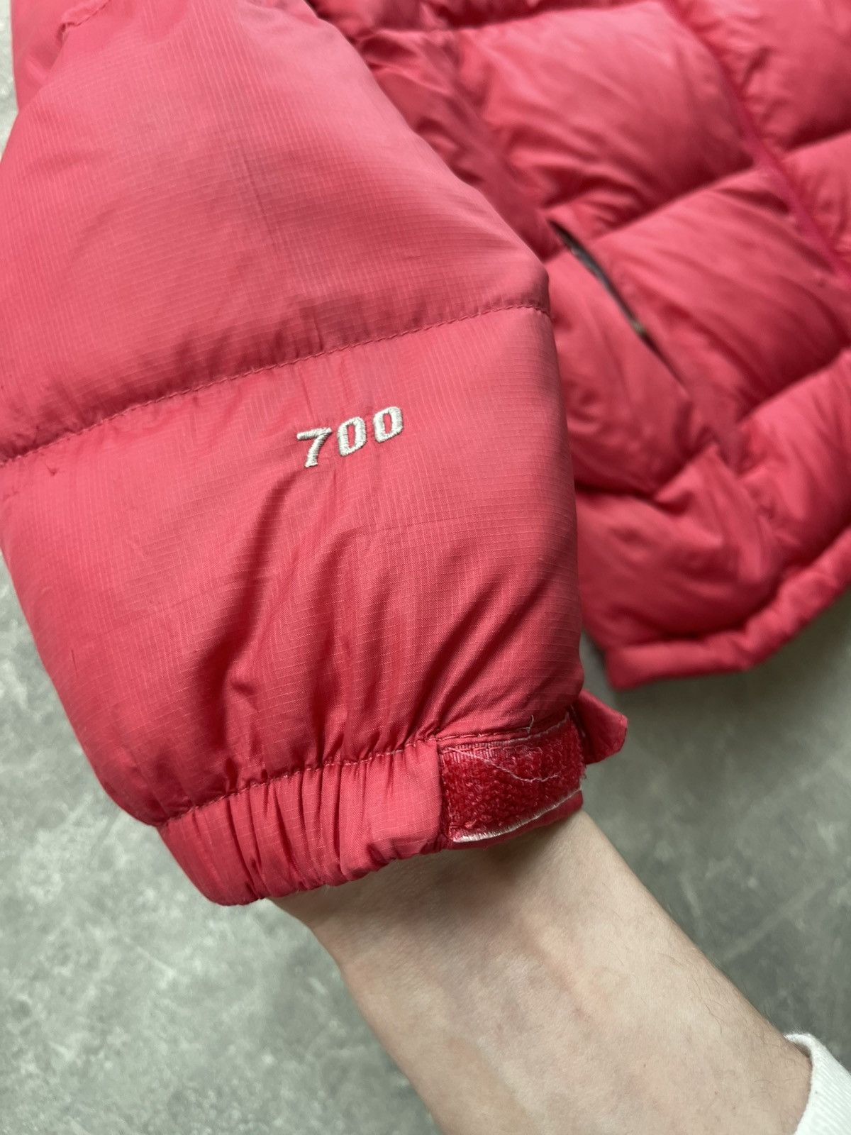 The North Face × Vintage The North Face 700 Goose Down Puffer Jacket Pink Korea Size M / US 6-8 / IT 42-44 - 6 Thumbnail