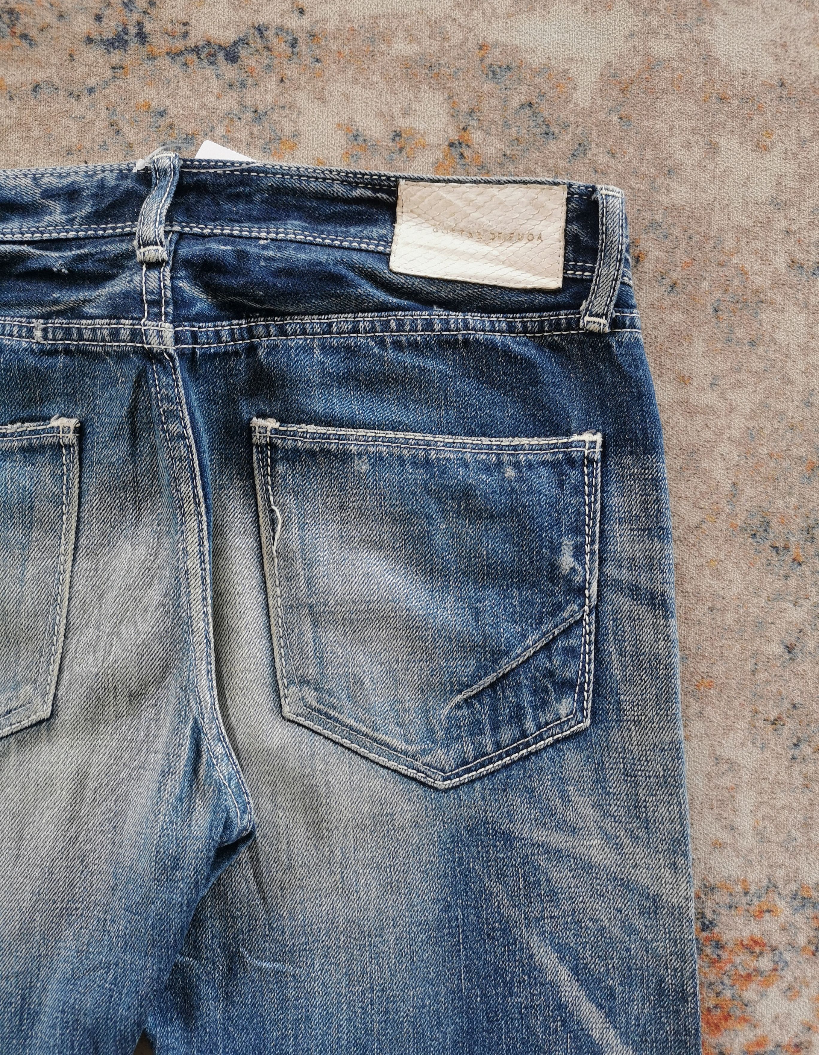 GOSTAR DE FUGA GOSTAR DE FUGA Selvedge Distressed Denim Jeans Size 30 Size US 30 / EU 46 - 12 Thumbnail
