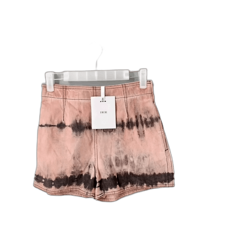Dior Christian Dior High Waist Tie-Dye Shorts-yf Size US 34 / EU 50 - 1 Thumbnail