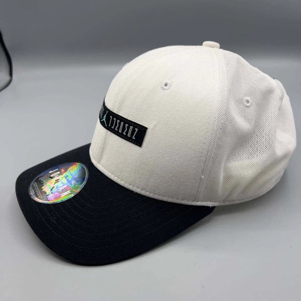 Jordan Brand Air Jordan 11 Hat Men White Black Jumpman Snap Back Cap Size ONE SIZE - 3 Thumbnail
