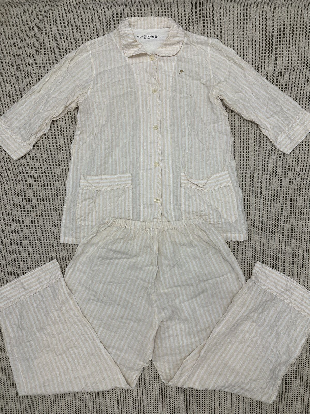 Issey Miyake × Pleats Please Issey Miyake × Tsumori Chisato 🔥🔥🔥Archive Tsumori Chisato Issey Miyake Sleeps Jumper Suit Size S / US 4 / IT 40 - 2 Thumbnail