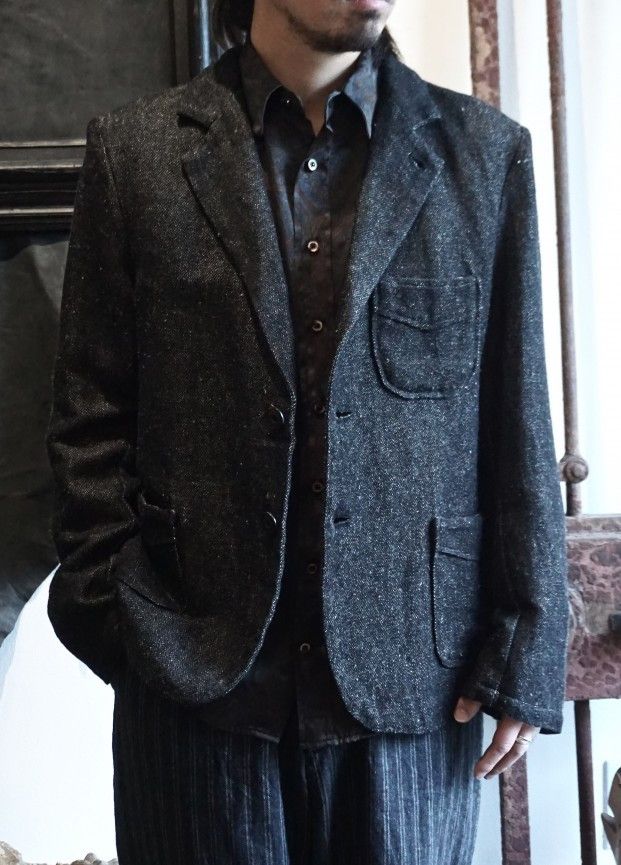Geoffrey B. Small BGJ01 special handmade single-breasted 2B notch-lapel jacket Size US S / EU 44-46 / 1 - 11 Thumbnail