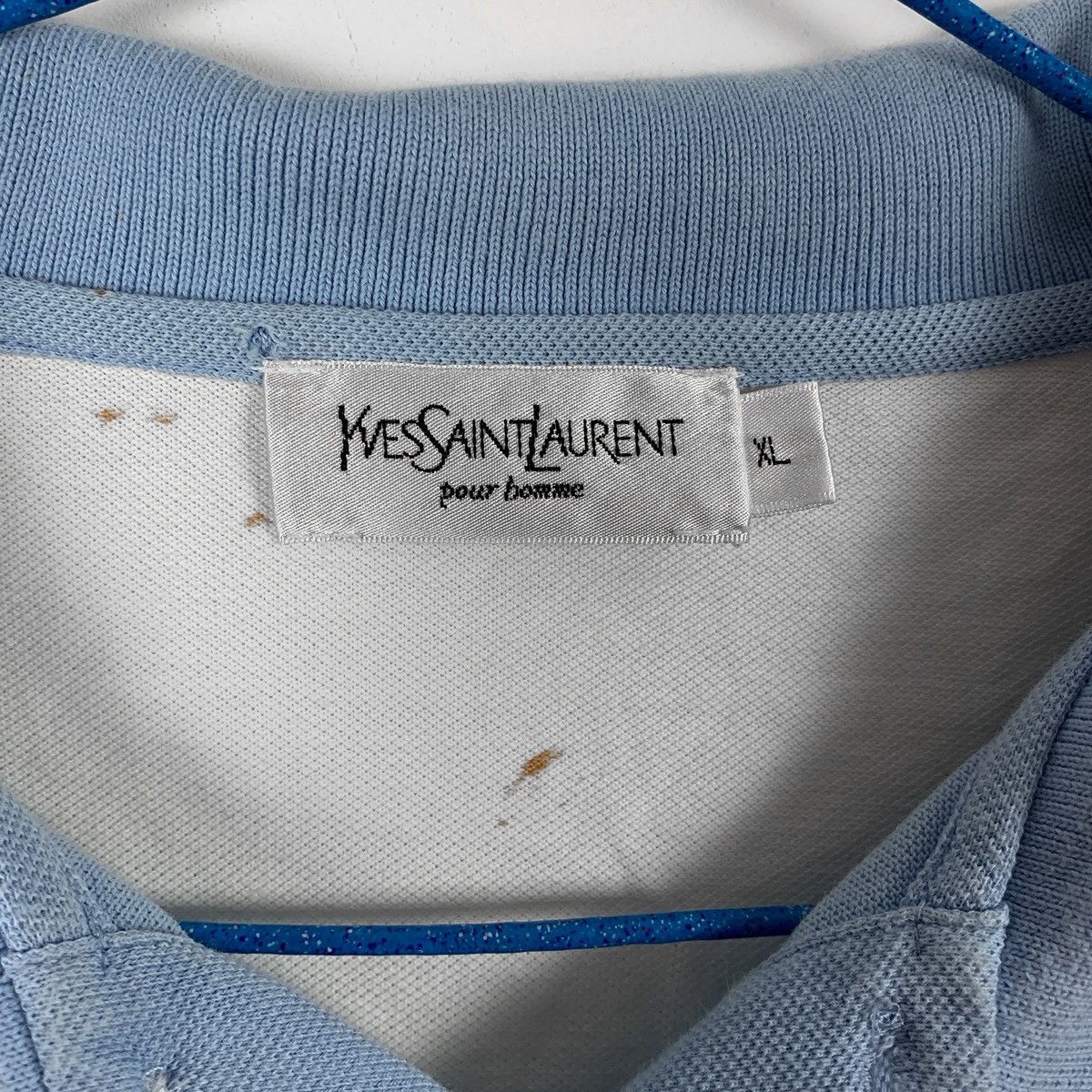 Yves Saint Laurent Vintage Yves Saint Laurent Polo T Shirt Y2K Streetwear Style Size US XL / EU 56 / 4 - 5 Thumbnail