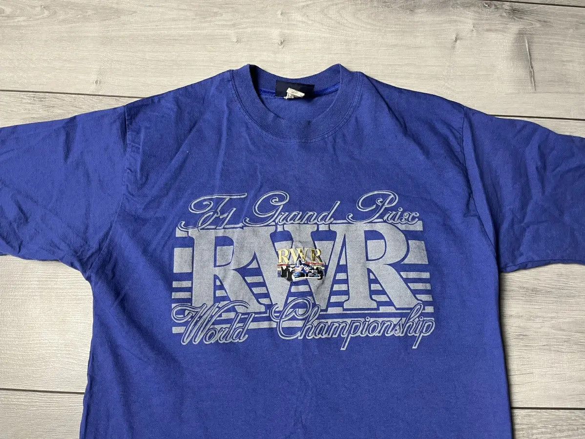 Band Tees Formula 1 Grand Prix Tshirt racing RWR size Medium Size US M / EU 48-50 / 2 - 3 Thumbnail