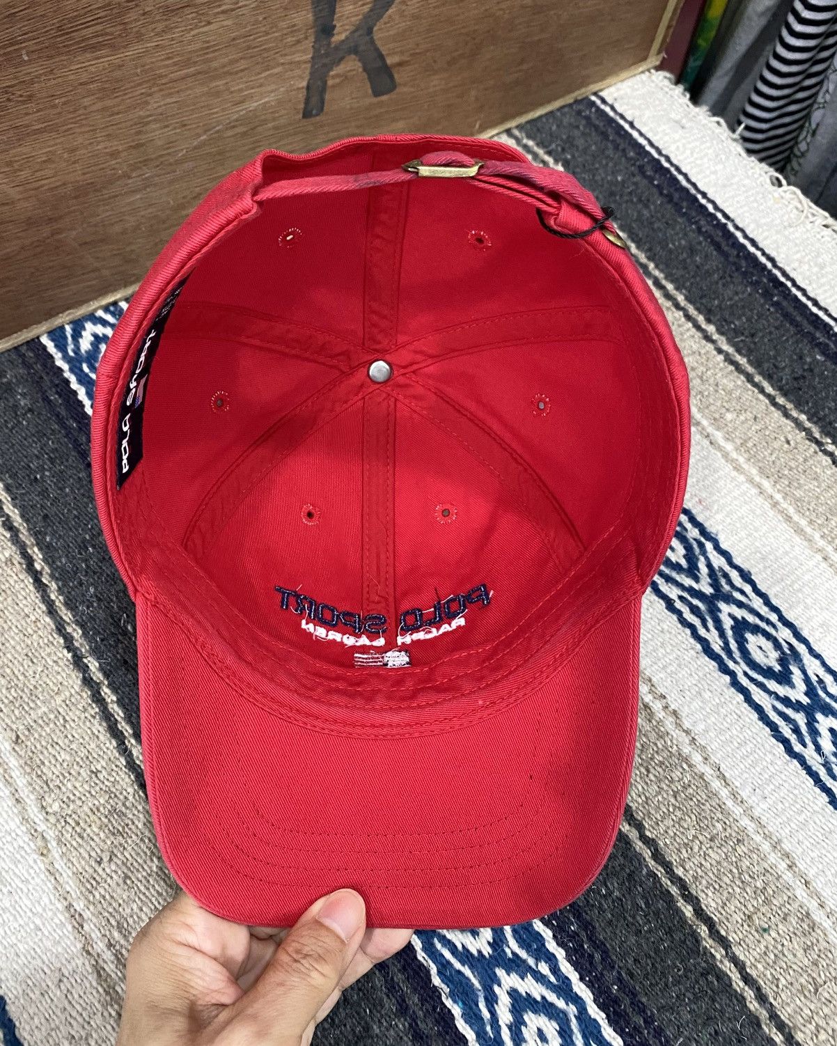 Vintage Vintage 90’s Polo Sport Cap Size ONE SIZE - 3 Thumbnail