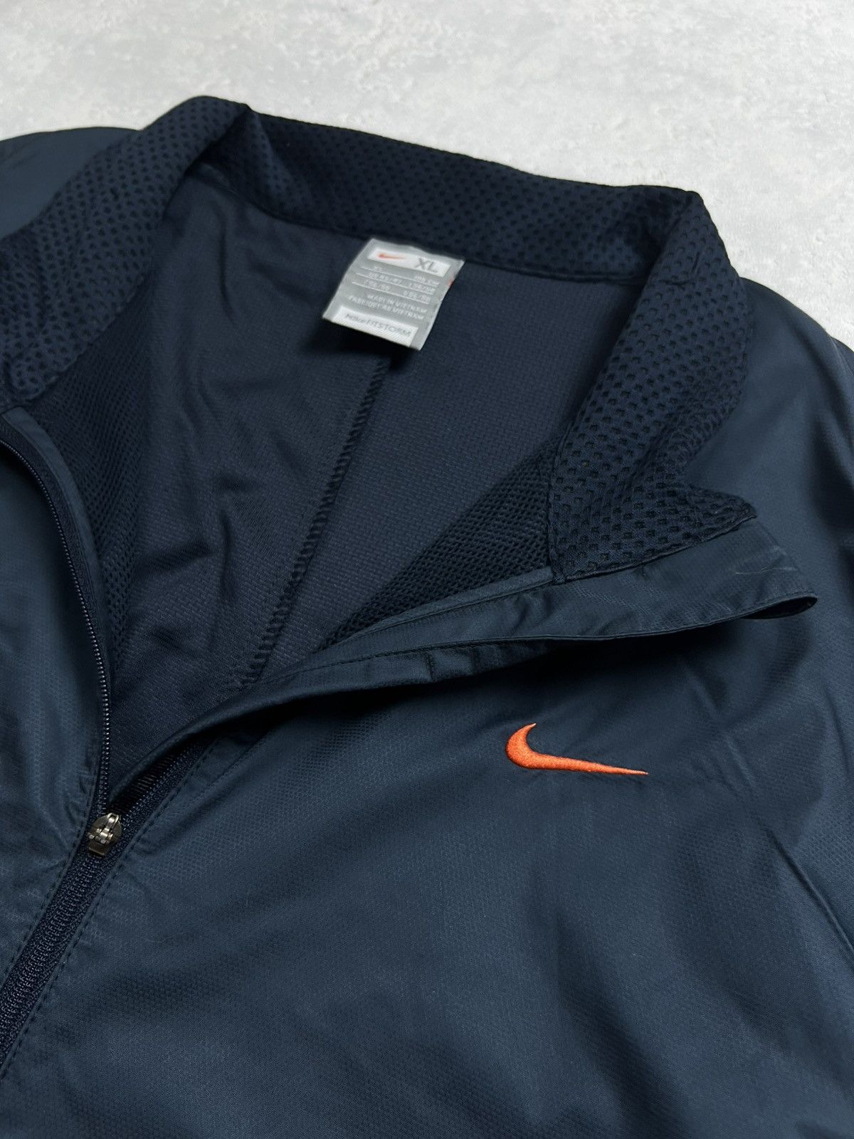 Nike 90s Nike Swoosh Vintage Y2K Oversized Nylon Retro Jacket Size US XL / EU 56 / 4 - 4 Thumbnail