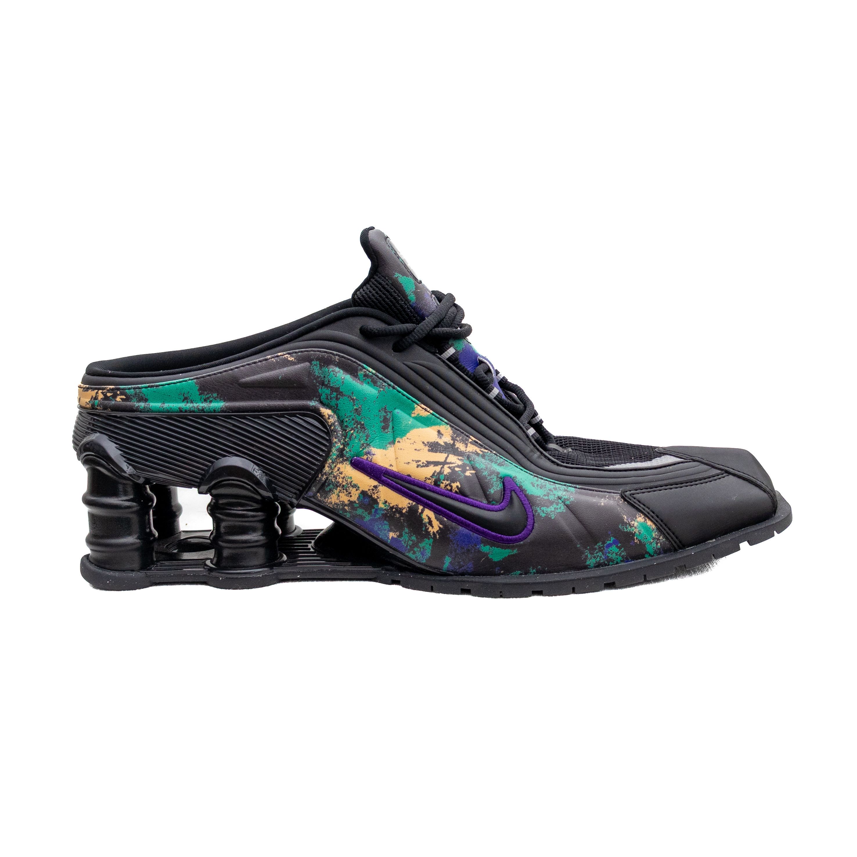 Martine Rose × Nike Nike x Martine Rose Men’s Shox MPA Black / Eggplant SZ 13.5 Size US 13 / EU 46 - 3 Thumbnail