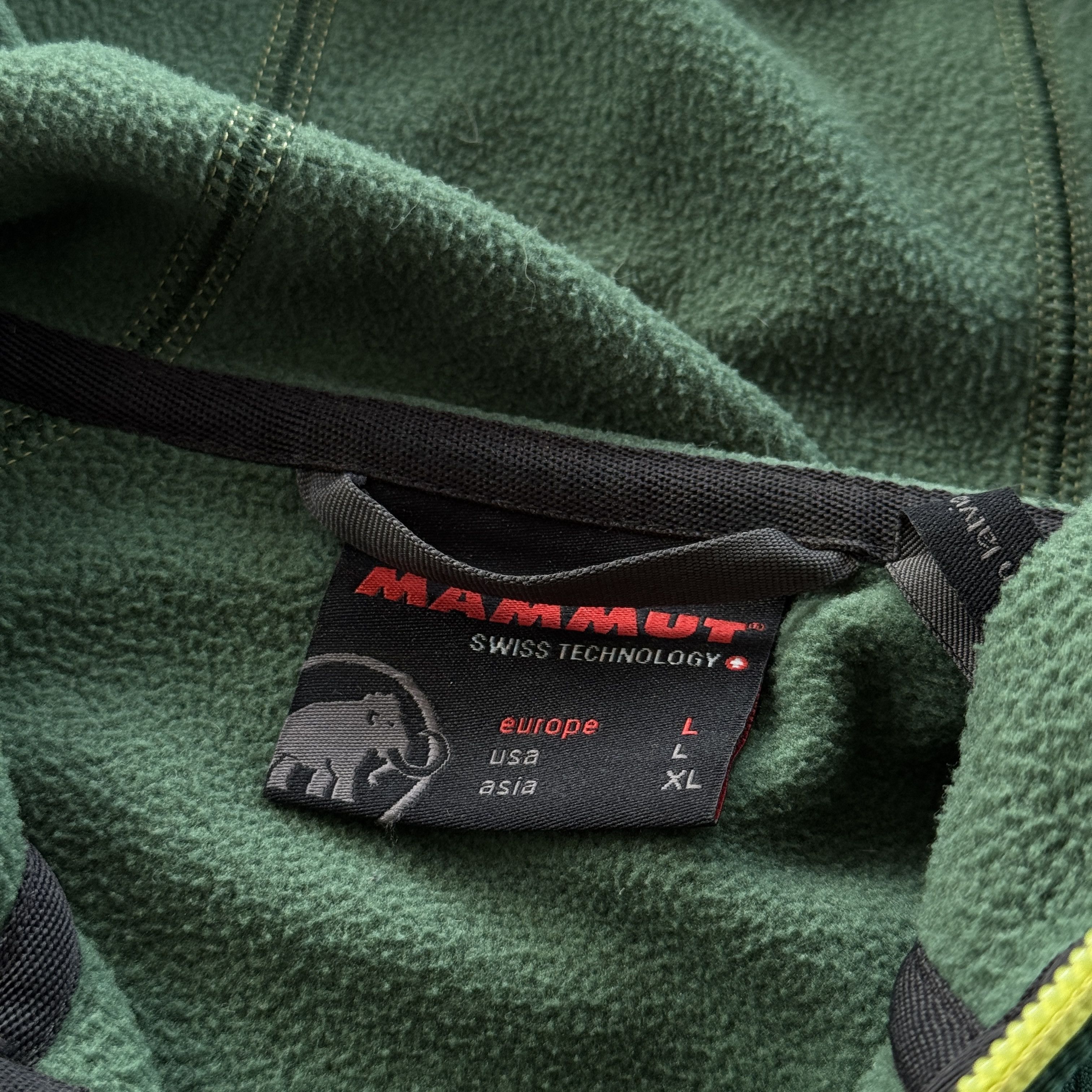 Mammut Mammut Gorpcore Full Zip Hooded Jacket Green Large Size US L / EU 52-54 / 3 - 7 Thumbnail