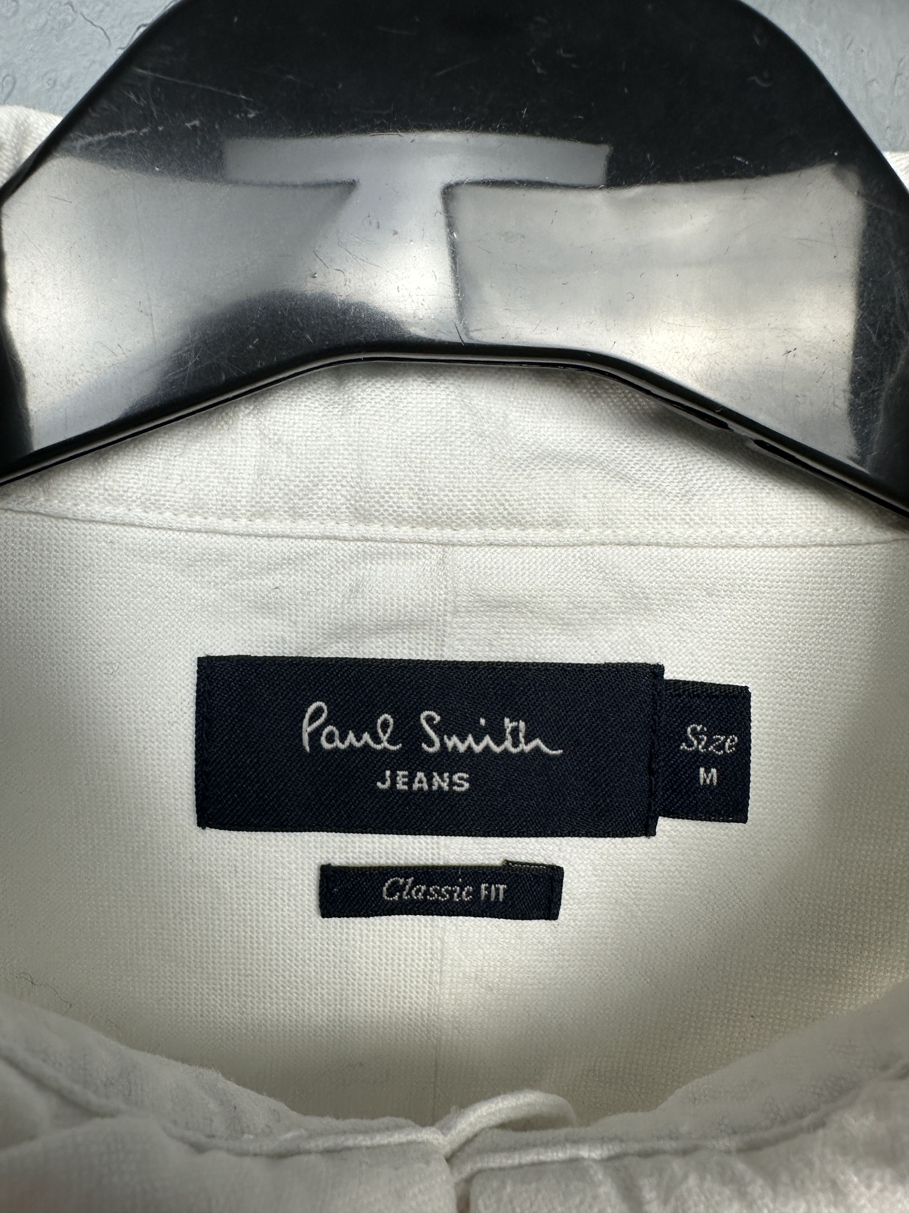 Paul Smith Paul Smith Mens White Long Sleeve Shirt Size US M / EU 48-50 / 2 - 3 Thumbnail