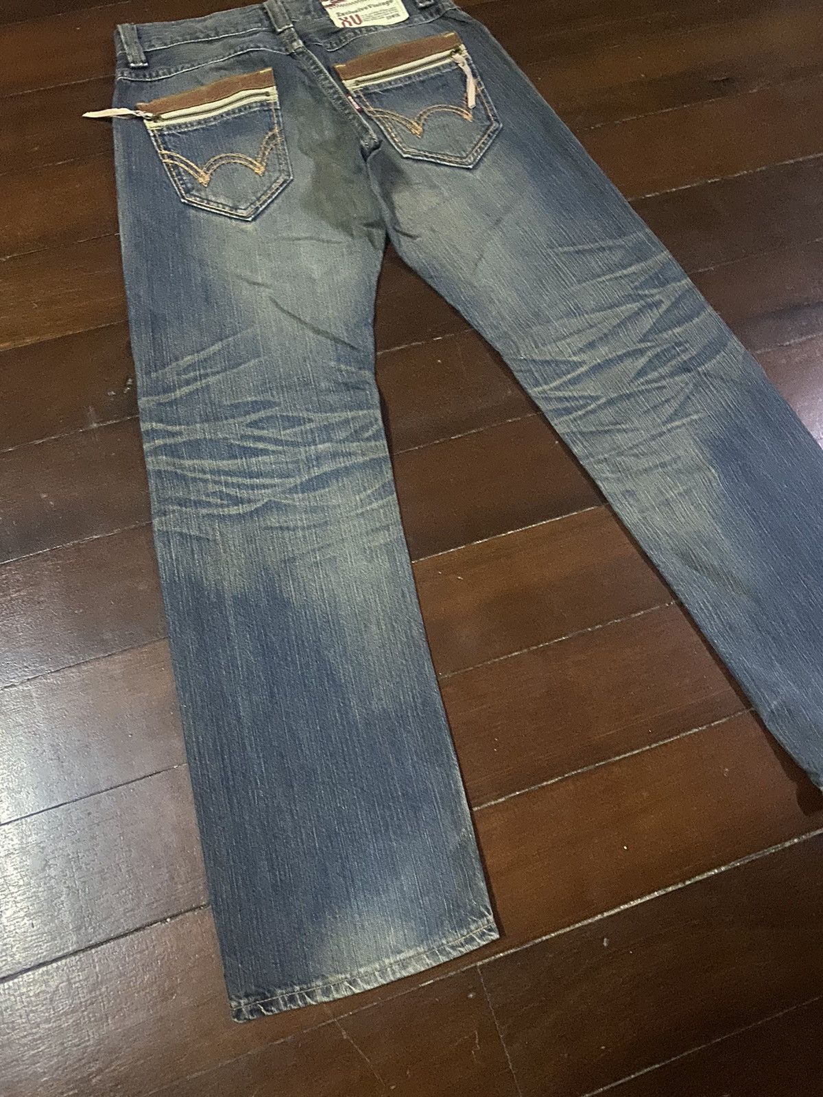 Edwin Fire 🔥 EDWIN EXCLUSIVE VINTAGE dirty mud wash Size US 34 / EU 50 - 11 Thumbnail