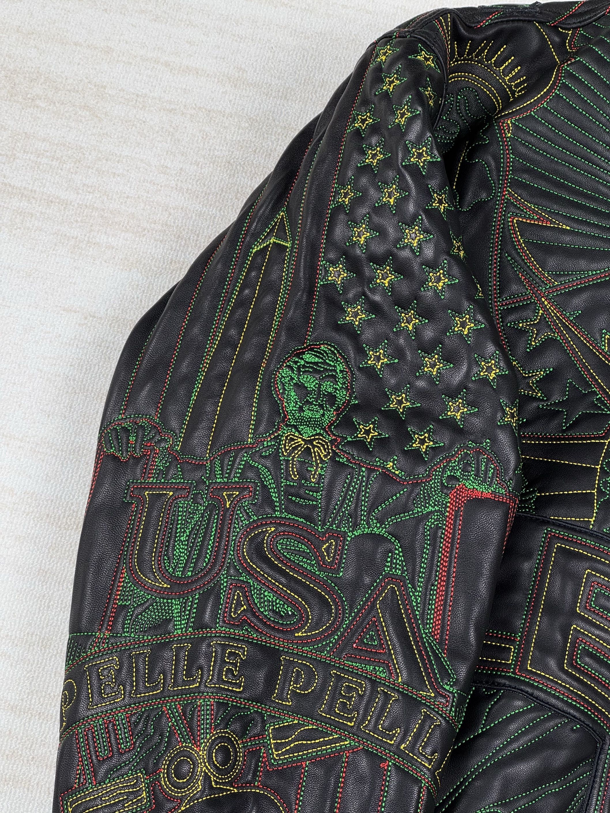Pelle Pelle WDW x PP MONUMENT GENUINE LEATHER JACKET Size US L / EU 52-54 / 3 - 7 Thumbnail