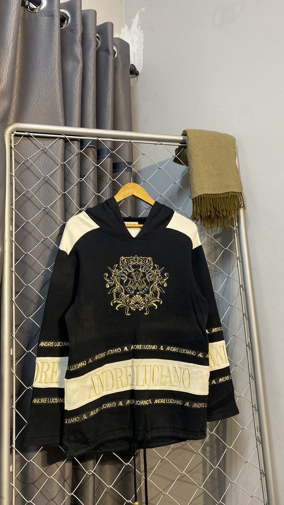 Andreluciano × Japanese Brand ANDRE LUCIANO (AL) HOODIE SIDETAPE MEDIUM Size US M / EU 48-50 / 2 - 1 Thumbnail